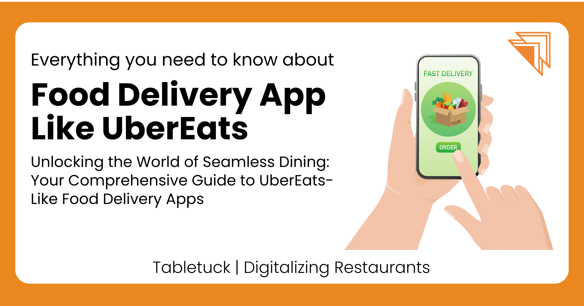 Food Delivery App Like UberEats