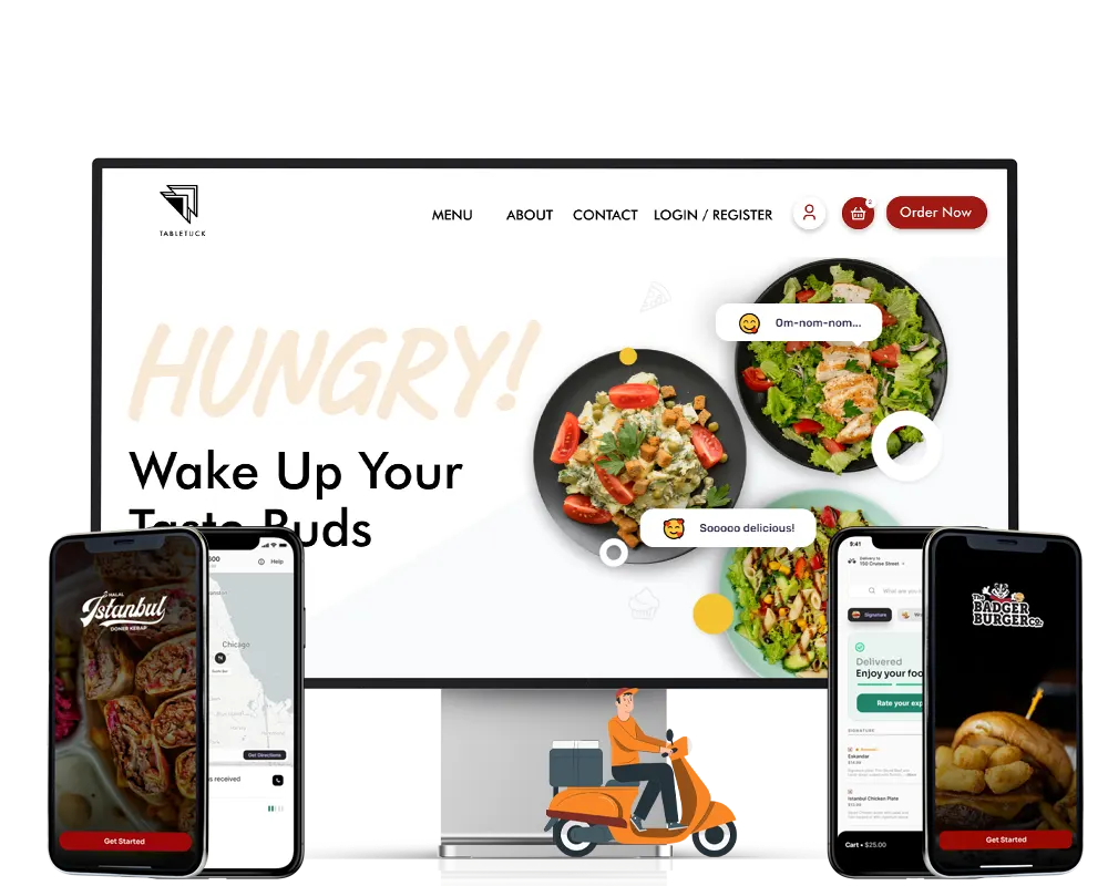 Online Ordering in Digital Restaurants