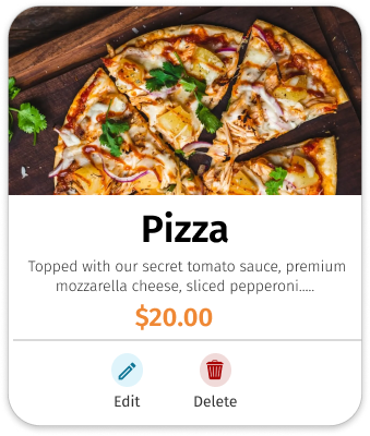 Online Ordering Pizza